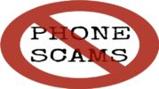 Phone scam